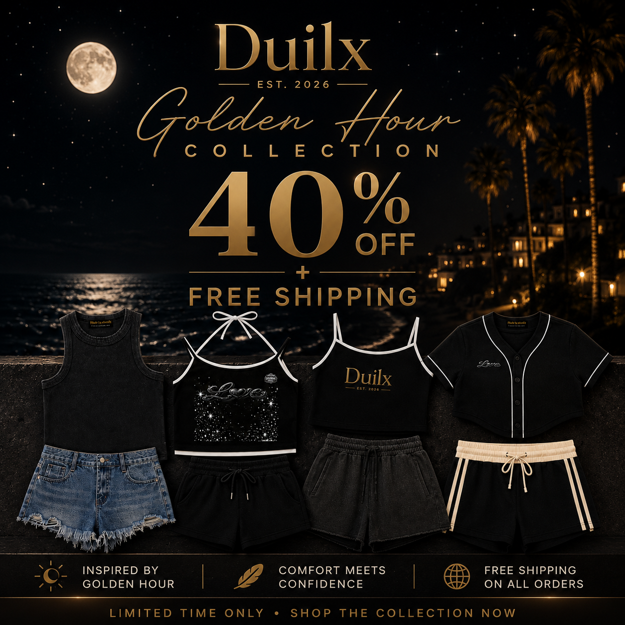 "DUILX" Golden Hour Collection Vol. 1" SUMMER COLLECTION