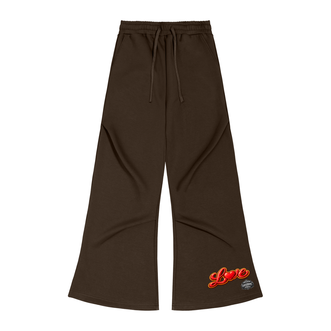 LoveNeverFades,Duilx,FlarePants,LuxuryStreetwear,LoveAesthetic,MatchingSet,Hypewear,DesignerPants,EverydayLuxury,MadeToElevate