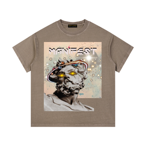 Manifest Reality Tee,888 Manifestation Shirt,Streetwear Graphic T-Shirt,Luxury Urban Fashion,Oversized Cosmic Tee,Motivational Shirt