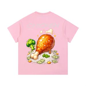 chicken shirt,streetwear shirt,hustle clothing,trendy tee,luxury streetwear,viral shirt,duilx clothing,get your chicken,unisex graphic tee,made to elevate