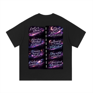 space shirt,galaxy tee,cosmic shirt,astronaut fashion,futuristic fashion,duilx apparel,motivational shirt,made to elevate