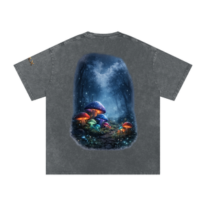 streetwear graphic tee,dark aesthetic shirt,gothic streetwear,oversized tee men,vintage wash shirt,y2k streetwear,grunge aesthetic clothing,spiritual graphic tee,cross graphic shirt,edgy fashion men