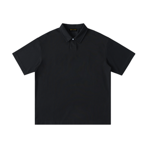 faith polo,luxury polo,christian apparel,cross polo shirt,premium streetwear,black polo,elevated style,duilx apparel,exclusive apparel,made to elevate