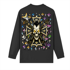 rockstar shirt,cross shirt,streetwear shirt,graphic long sleeve,cross graphic tee,trendy streetwear