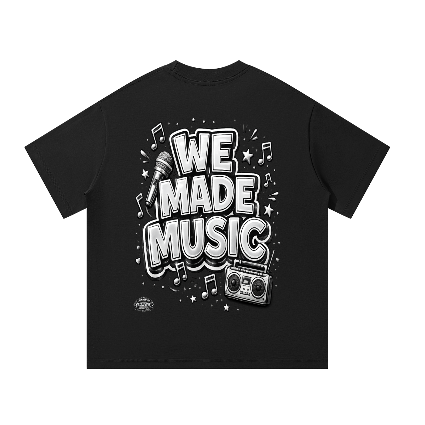 WeMadeMusic,StreetwearBrand,OversizedTee,StudioVibes,MusicCulture,ArtistStyle,MadeToElevate,summer