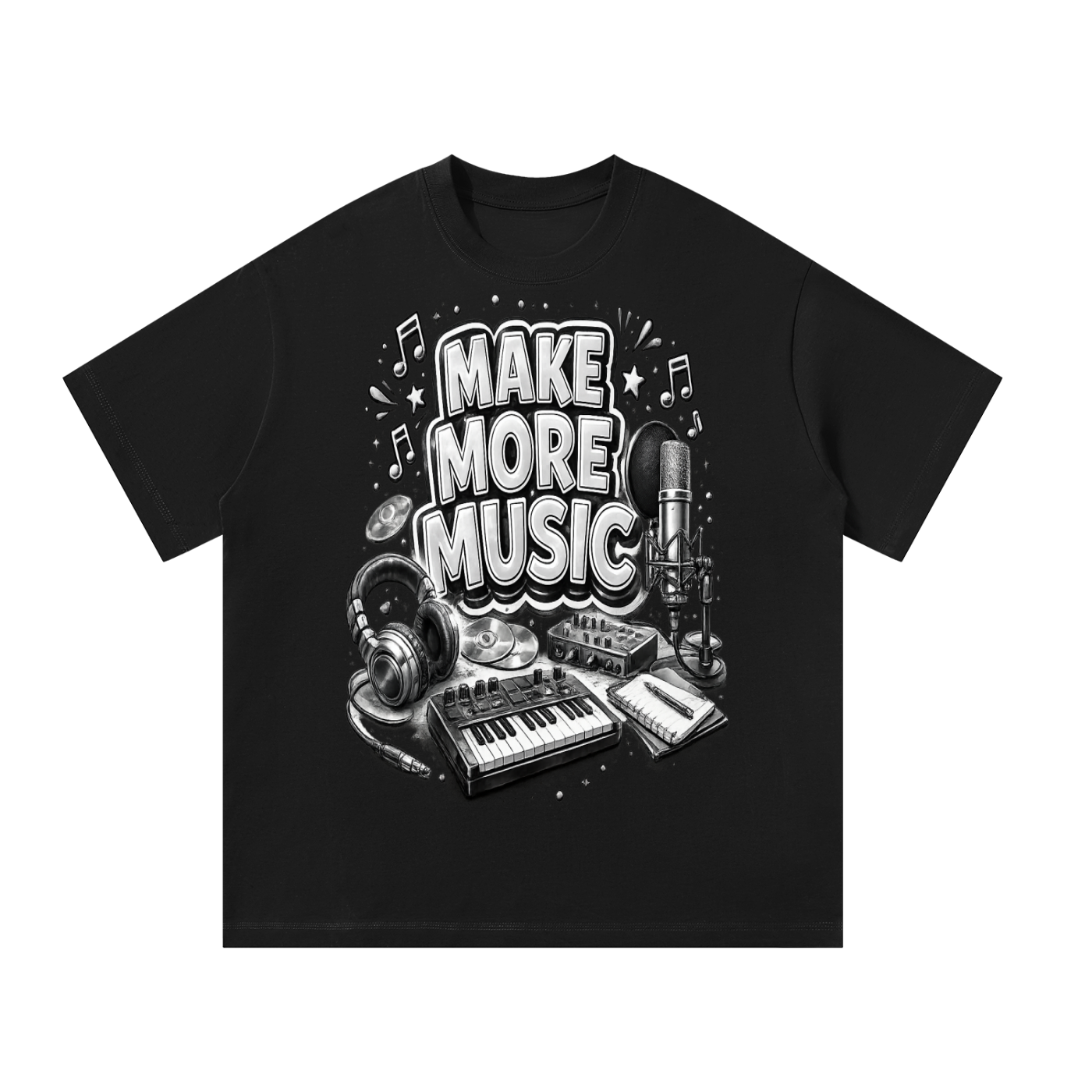 WeMadeMusic,StreetwearBrand,OversizedTee,StudioVibes,MusicCulture,ArtistStyle,MadeToElevate,summer
