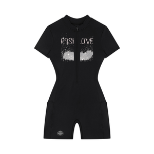 Romper,limited edition,festival outfit,luxury streetwear,fitted,zip romper