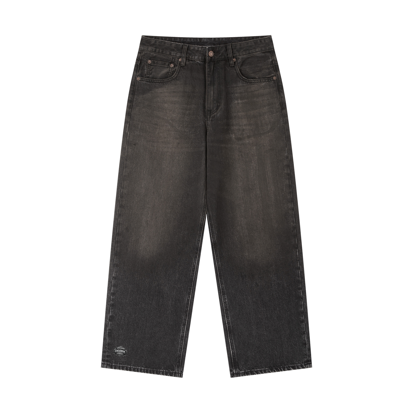 PhantomDriftJeans,Duilx,StreetLuxury,BaggyJeans,DarkAesthetic,UrbanFashion,WashedDenim,ElevatedStyle,UnisexStyle